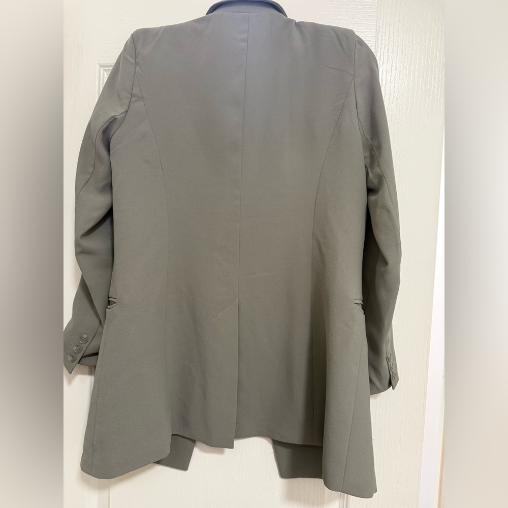 Rachel Zoe Women's Blazer in Olive Green - Picture 3 of 5